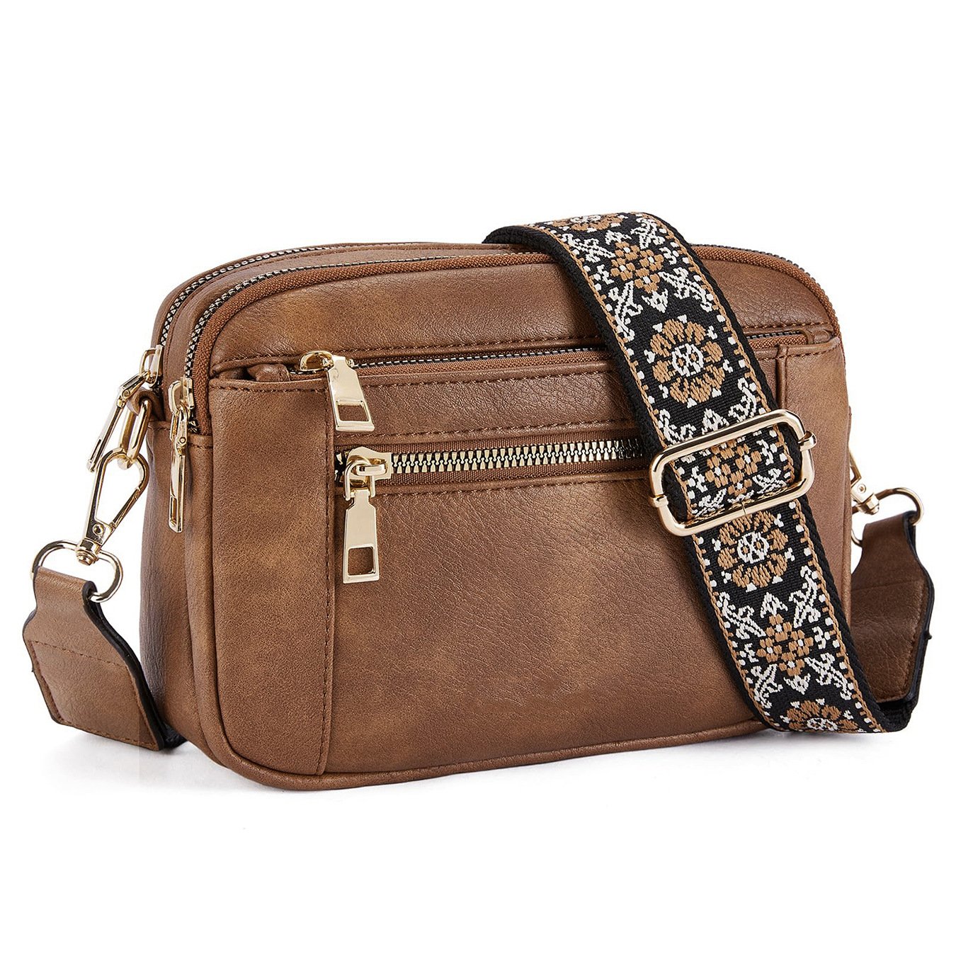 đ„Handgjorda fĂ€rgglada remmar Crossbody lĂ€dervĂ€skor och plĂ„nböckerđ